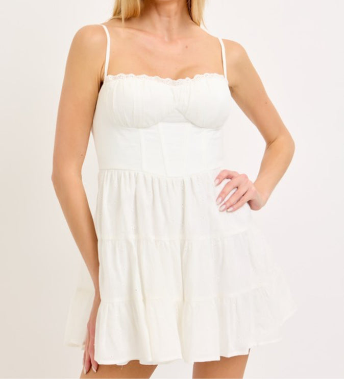 Samantha Strap Dress - Diva Dolls Boutique