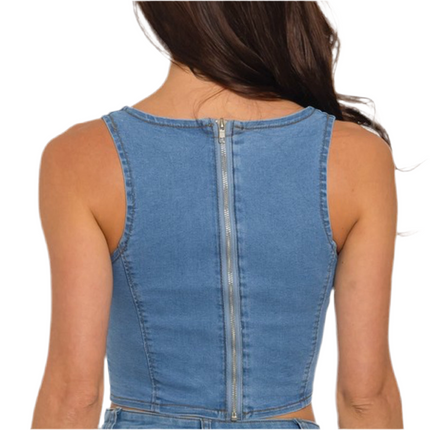 Dazed N Denim Top