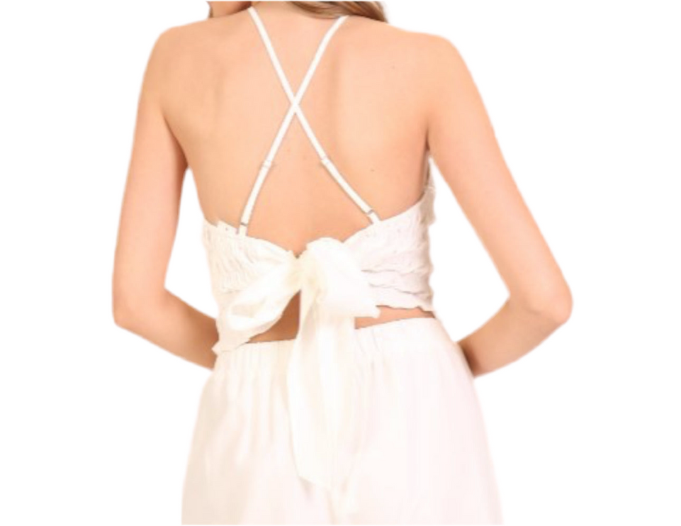 Summer Breeze Back-Tie Cami Top