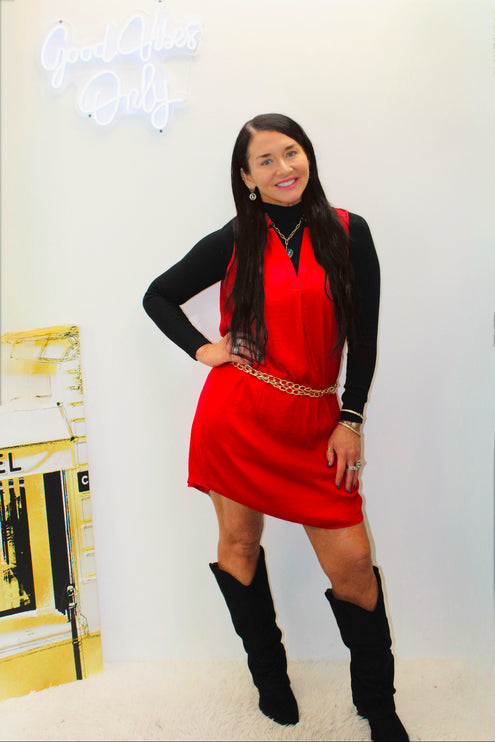 Shelly Shift Dress - Diva Dolls Boutique