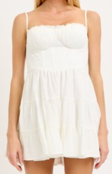 Samantha Strap Dress - Diva Dolls Boutique