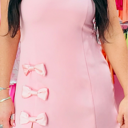 Sadie Sassy Strapless Mini Dress - Diva Dolls Boutique