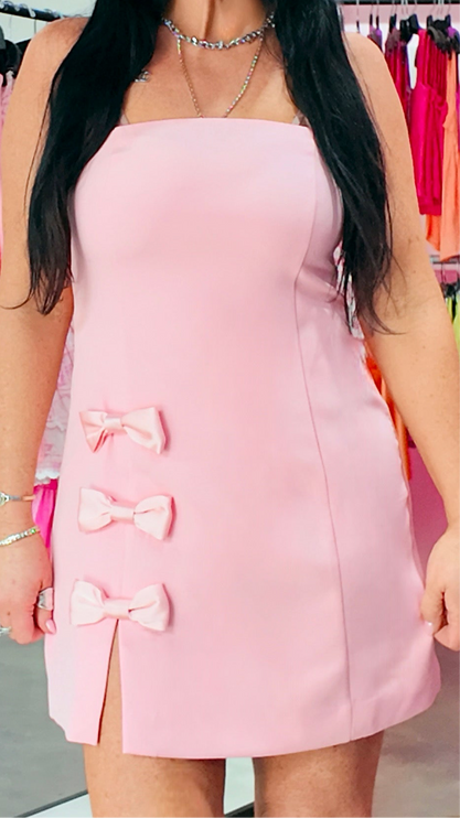 Sadie Sassy Strapless Mini Dress - Diva Dolls Boutique