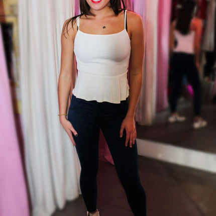 Cowbells- Peplum Top