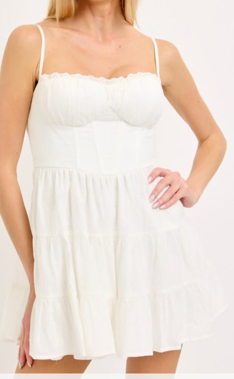 Samantha Strap Dress - Diva Dolls Boutique