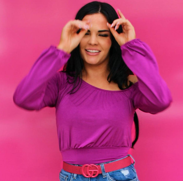 Next Level- Off Shoulder Top