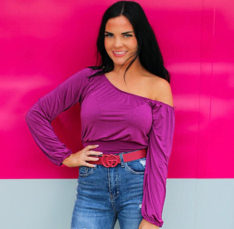 Next Level- Off Shoulder Top