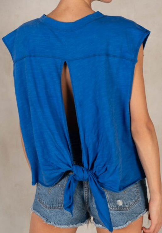 Willa Women’s Open Tie Back Top